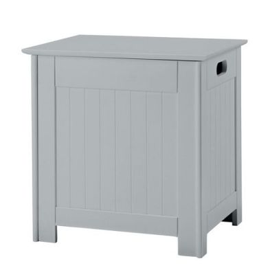 Alaska Wooden Laundry Cabinet In Grey