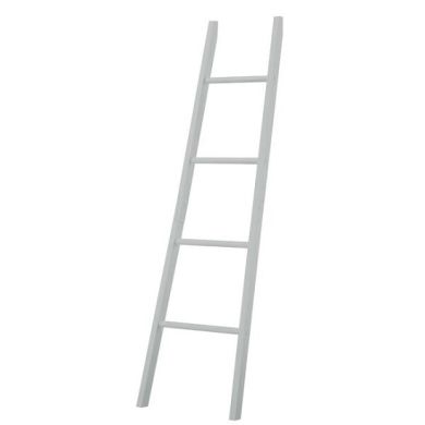 Alaska Wooden Towel Ladder In Grey