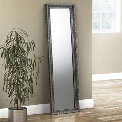 Allegro Lean-to Dress Mirror In Pewter Effect