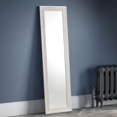 Allegro Lean-to Dress Mirror In White
