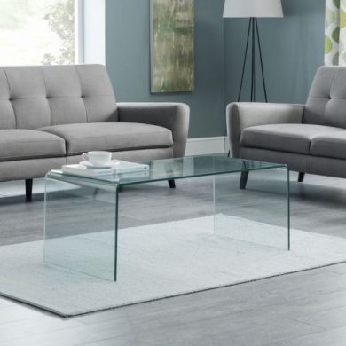 Amalfi Bent Glass Coffee Table