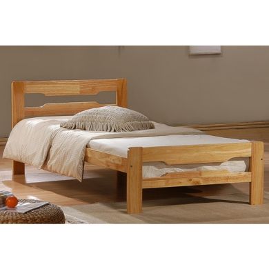 Amelia Wooden Single Bed In Antique Pine