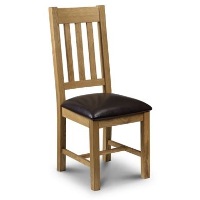 Astoria Wooden Dining Chair In Waxed Oak
