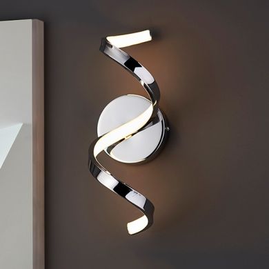 Astral LED Bathroom Wall Light In Chrome