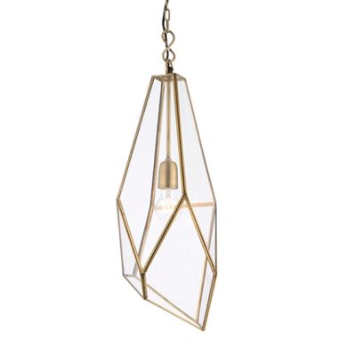 Avery Ceiling Pendant Light In Antique Brass