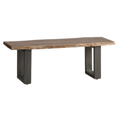 Baltic Medium Wooden Dining Bench In Oak