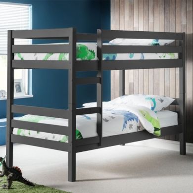 Camden Wooden Bunk Bed In Anthracite