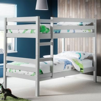 Camden Wooden Bunk Bed In Dove Grey