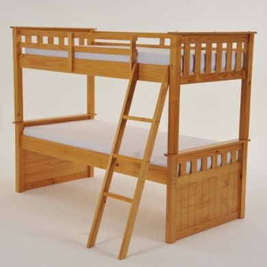 Captains Wooden Bunk Bed In Oak