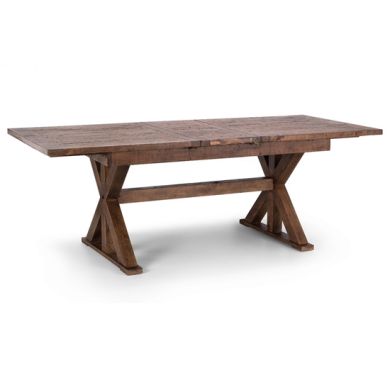 Chatsworth Extending Wooden Dining Table In Reclaimed Pine