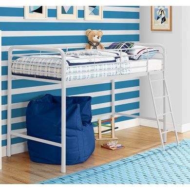 Chadre Midsleeper Single Bunk Bed In White