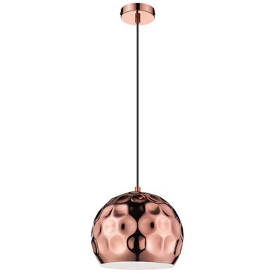Chislehurst Round Ceiling Pendant Light In Copper