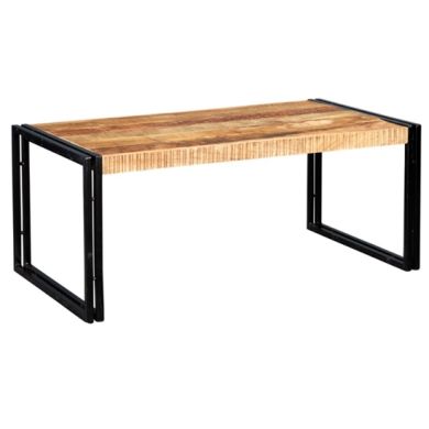 Cosmo John Long Coffee Table In Reclaimed Wood