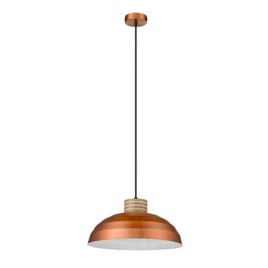 Diaz 1 Bulb Ceiling Pendant Light In Copper