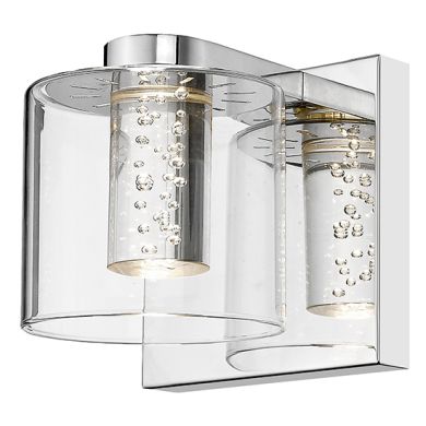 Evita 1 Bulb Wall Light In Chrome