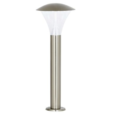 Francis LED Outdoor Post In Brushed Stainless Steel