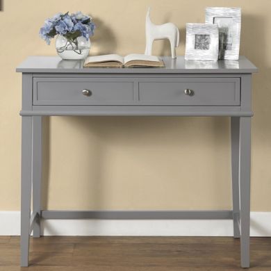 Franklin Wooden Study Desk In Grey