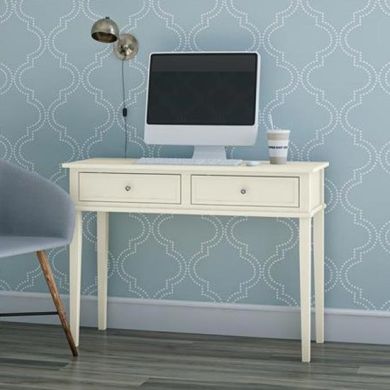 Franklin Wooden Study Desk In White