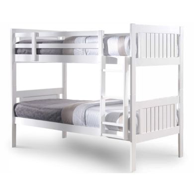 Glory Wooden Bunk Bed In White