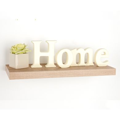 Hudson Large Wooden Box Wall Shelf In Oak