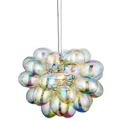 Infinity Glass Shades Ceiling Pendant Light In Chrome