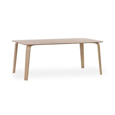 Kaito Rectangular Wooden Dining Table In Oak