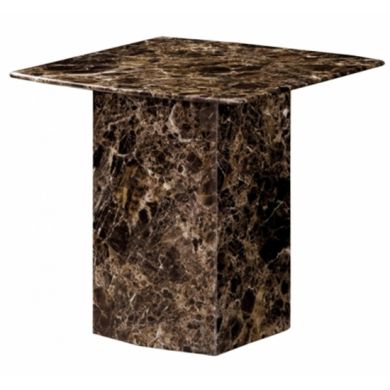 Kiev Marble Lamp Table In Lacquer