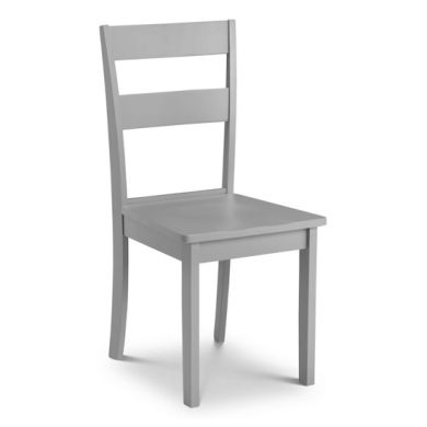 Kobe Wooden Dining Chair In Torino Grey