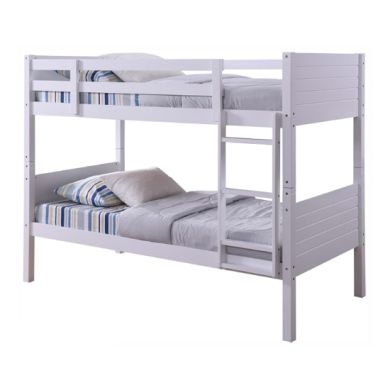Lala Wooden Bunk Bed In White