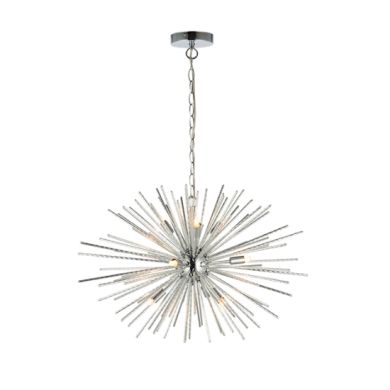Lena 9 Lights Ceiling Pendant Light In Chrome