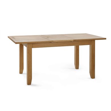 Mallory Extending Wooden Dining Table In Oak