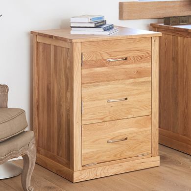 Mobel Wooden Printer Storage Cabinet In Oak