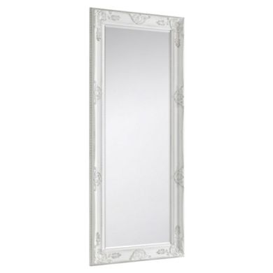 Palais Large Lean-to Dress Mirror In Matt White