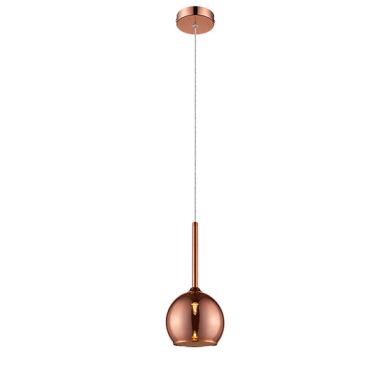 Plumstead 1 Bulbs Decorative Ceiling Pendant Light In Copper