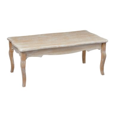 Provence Wooden Coffee Table In Weathered Oak