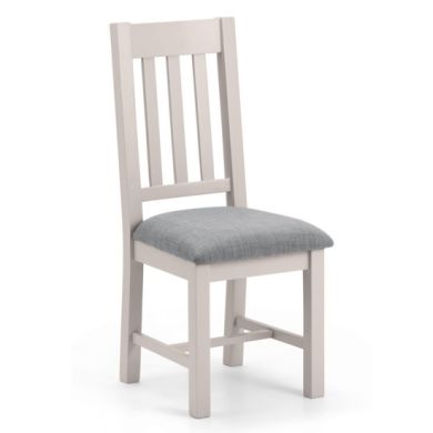 Richmond Wooden Dining Chair In Elephant Grey