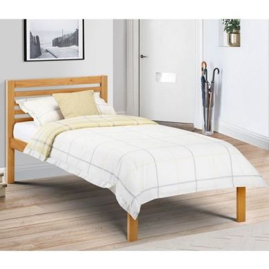 Slocum Wooden Single Bed In Antique Pine