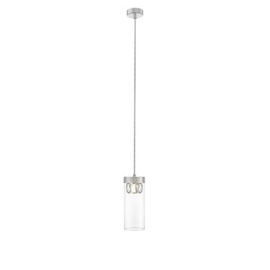 Socorro 1 Bulb Decorative Ceiling Pendant Light In Satin Nickel