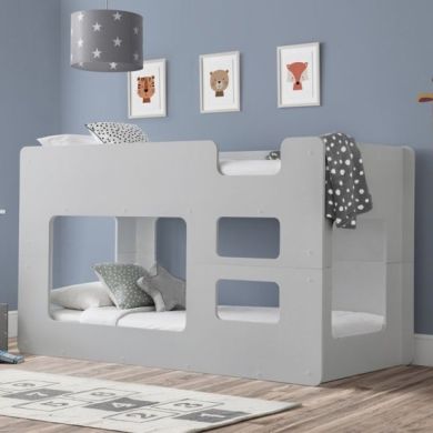 Solar Pod Wooden Bunk Bed In Dover Grey