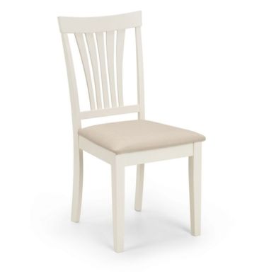 Stanmore Wooden Dining Chair In Ivory
