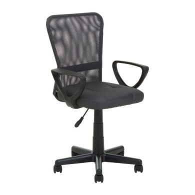 Stratford Polystyrene Home And Office Chair In Dark Grey