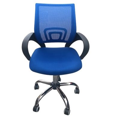 Tate Mesh Back Home And Office Chair In Blue