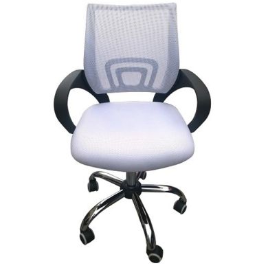 Tate Mesh Back Home And Office Chair In White