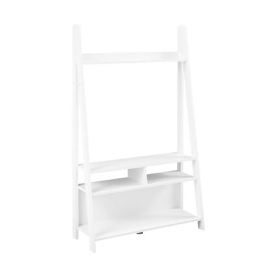 Tiva Wooden Ladder TV Stand In White