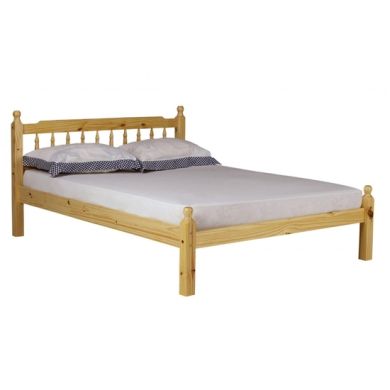 Torino Wooden Double Bed In Pine
