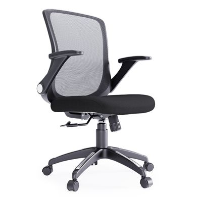 Toronto Mesh Fabric Home And Office Chair In Black