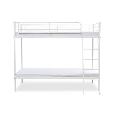 Torquay Metal Bunk Bed In White