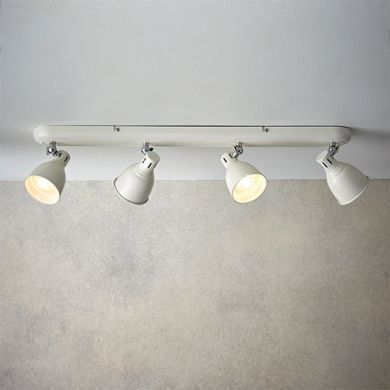 Westbury 4 Lights Ceiling Light In Ivory Gloss