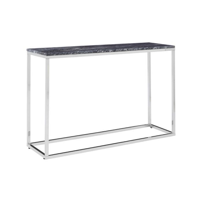 Skinny marble shop console table