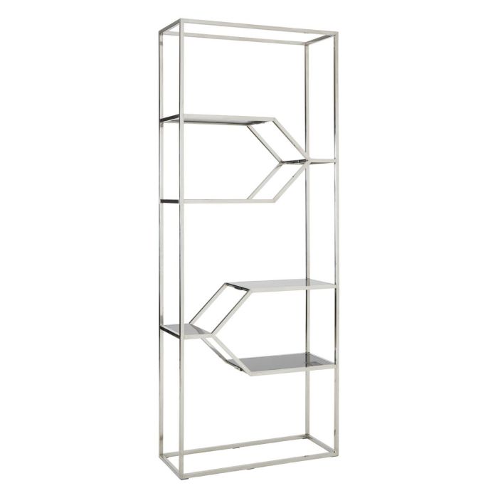 Black and cheap silver bookcase